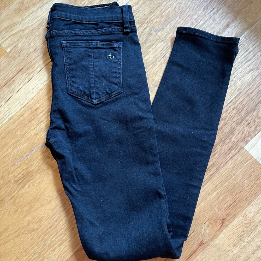 Rag & Bone High Waisted Skinny Jeans